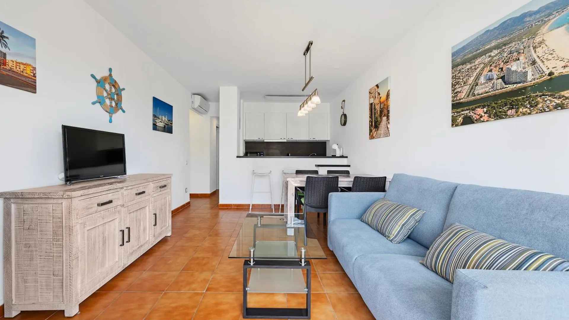 Apartamento Con Piscina Y Terraza Cerca Del Mar Empuriabrava 0*,  Spanje